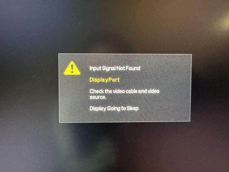 Computer Screen Says No Signal: Causes and Fixes