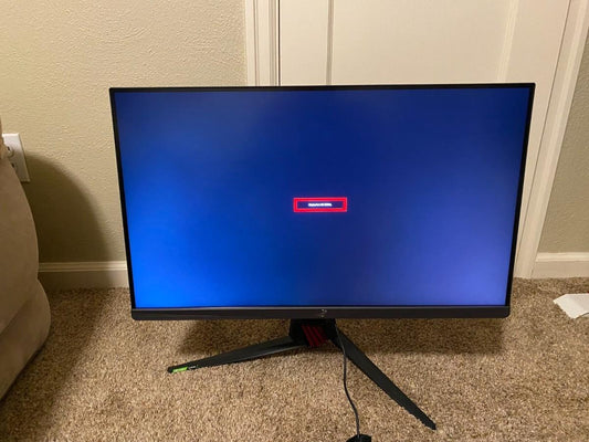 Monitor Says No Signal After Changing Resolution or Refresh Rate