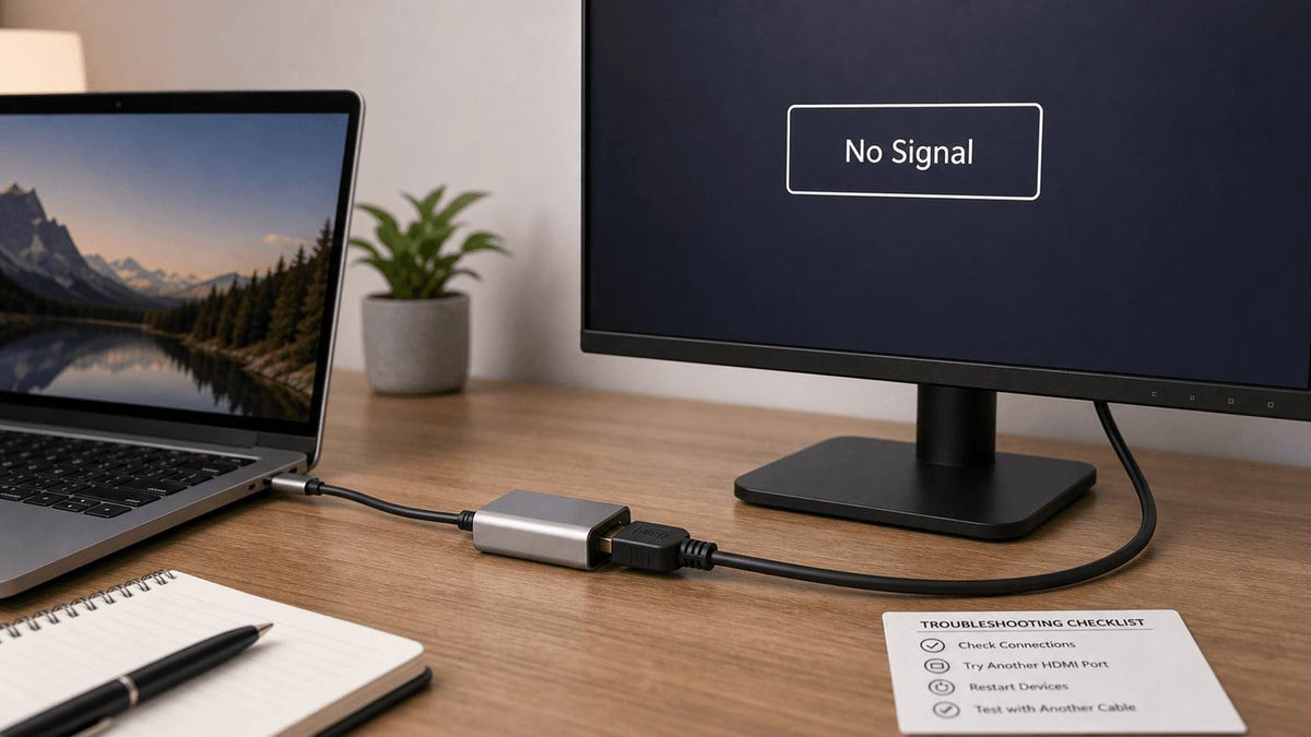 USB-C Monitor No Signal? Causes, Compatibility & Fixes
