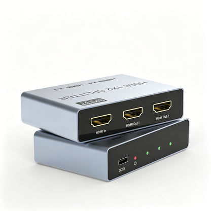 HDMI Splitter 4K@120Hz for Dual Monitors 1 in 2 Out Extended Display 1 in 4 Screen 8K@60Hz