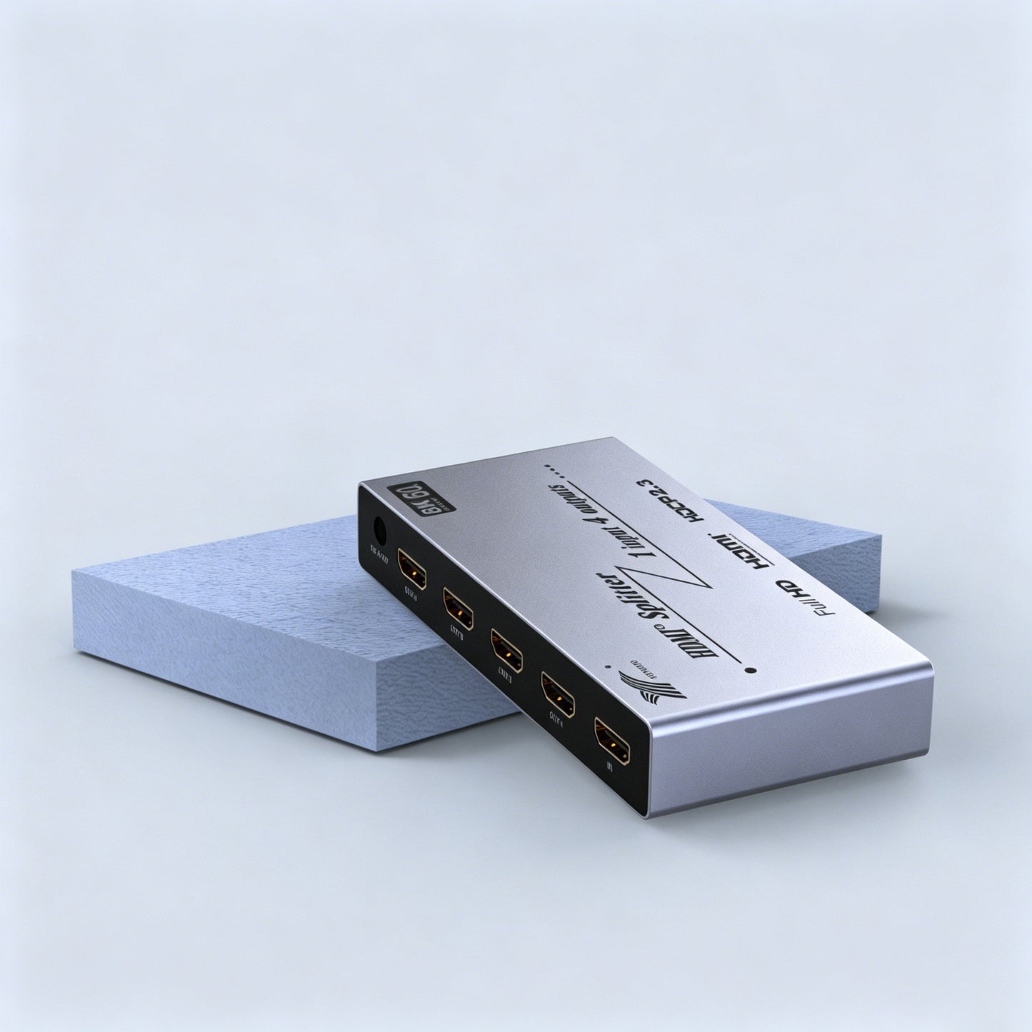 HDMI Splitter 4K@120Hz for Dual Monitors 1 in 2 Out Extended Display 1 in 4 Screen 8K@60Hz